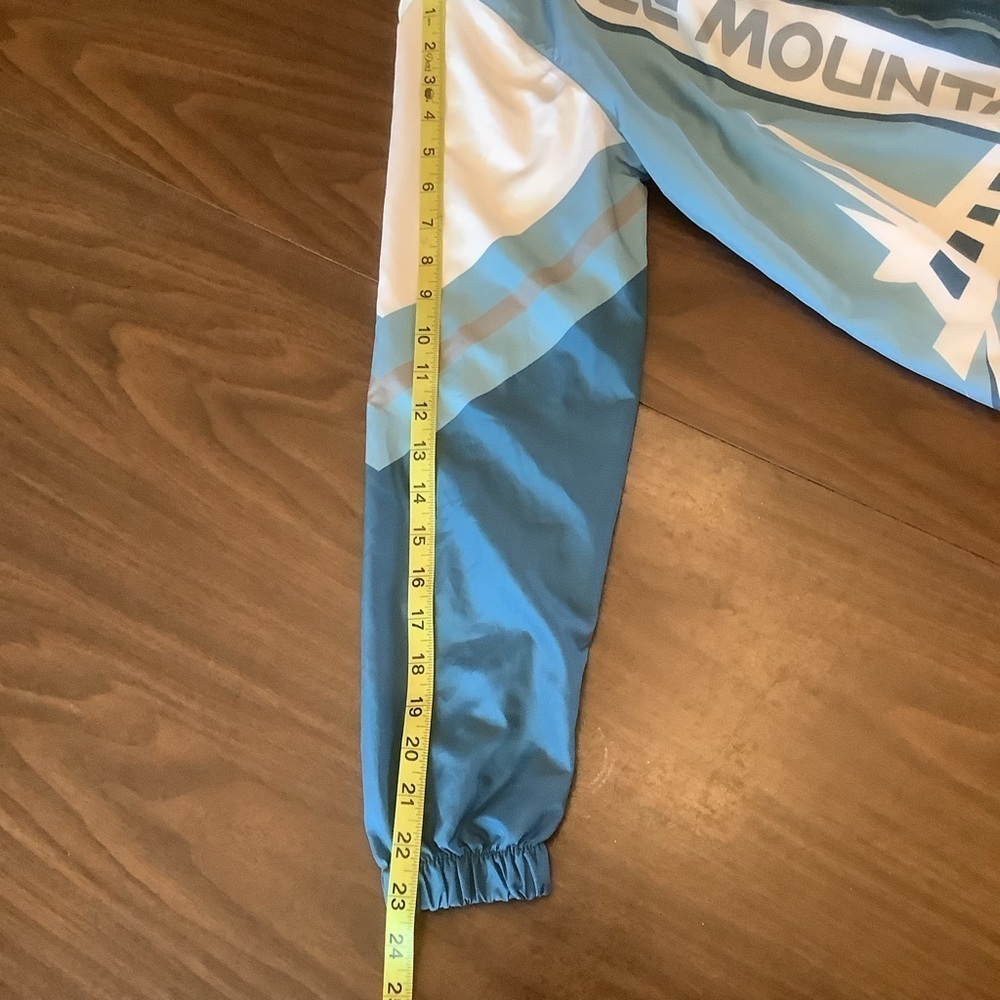 Disney Parks Space Mountain Windbreaker Jacket Small Retro Colorblock - Picture 10 of 12